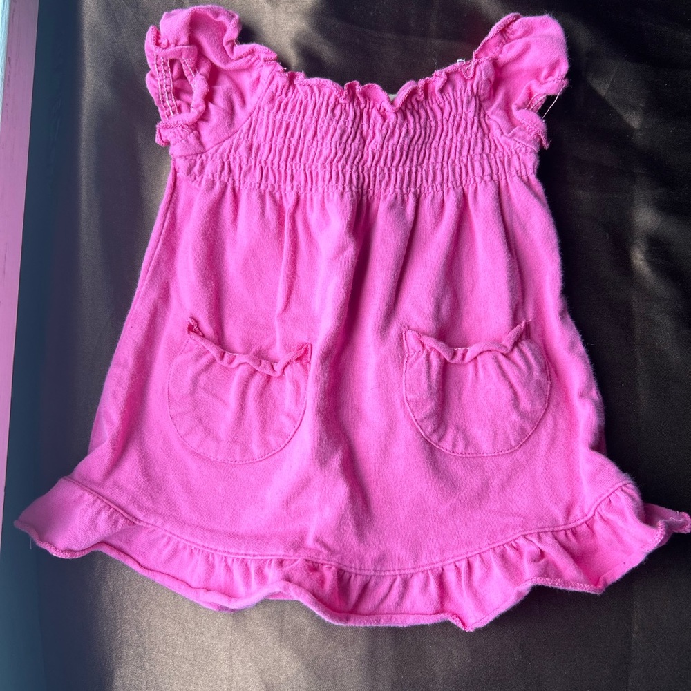 Pink girls shirt 3/6 months